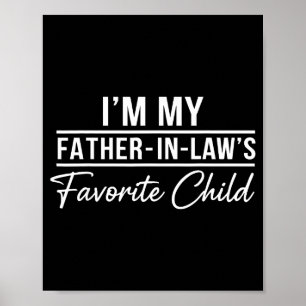 Poster Camiseta Engraçada Genro Sou O Filho Favorito Do M