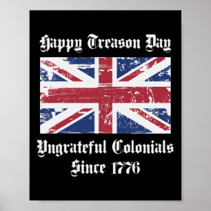 Poster Camiseta Feliz Dia da Traição Coloniais Ingratos 4