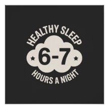 Camiseta Foco Sono Equilibrado Seis-Sete Horas
