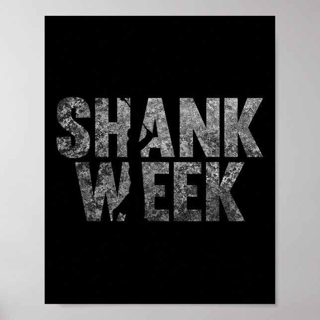Poster Camiseta Funny Golf Shank Week  (Frente)