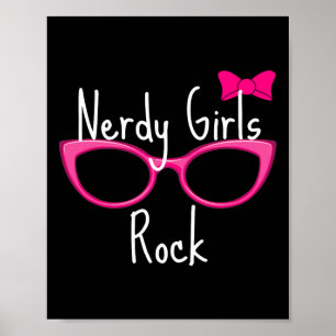 Poster Camiseta Garotas Nerds Rock Gamer Geek Chic Divert