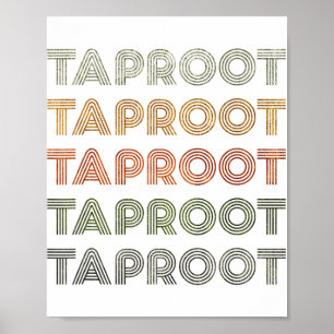 Poster Camiseta Love Heart Taproot Estilo Grunge Vintage