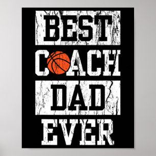 Poster Camiseta Masculina Melhor Treinador Pai Já Existiu