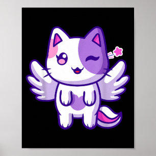 Poster Camiseta Meemeow Gato Fofo Plu