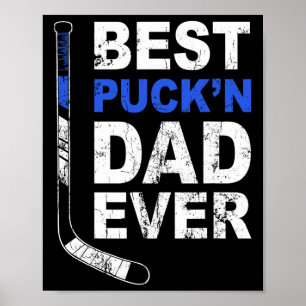 Poster Camiseta Melhor Puck'n Pai de Todos os Tempos Home