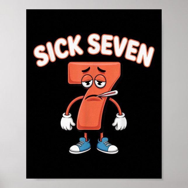 Poster Camiseta Meme Sick Seven Seis Sete Brincadeira Div (Frente)
