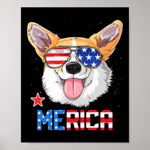 Poster Camiseta Merica 4 De Julho Crianças Meninos Menina