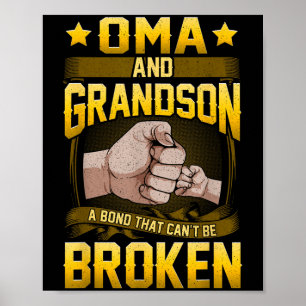 Poster Camiseta Oma e Neto Um Laço que Não Pode Ser Quebr