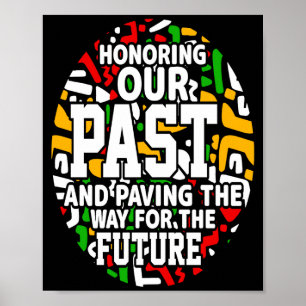 Poster Camiseta Orgulho do Nosso Passado Mês da História