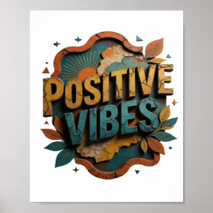 Poster Camiseta Personalizada Crisp Orange VIBRAÇÕES POSI