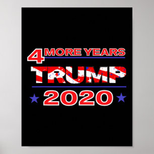 Poster Camiseta Quatro Anos Mais Trump