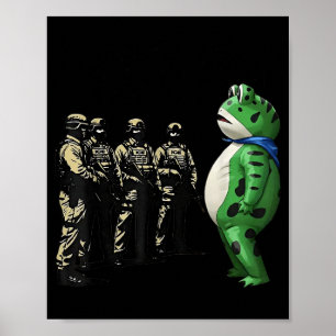 Poster Camiseta Resistência do Sapo de Portland Anti Gelo
