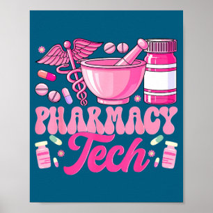 Poster Camiseta Técnico de Farmácia Estudante de Farmacêu