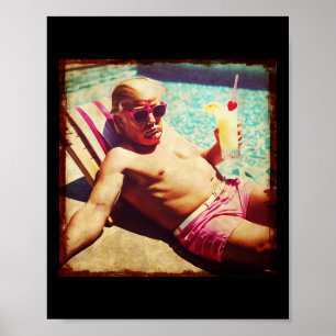 Poster Camiseta Trump Engraçado Pina Colada Donald Trump