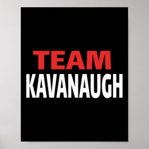 Poster Camiseta Trump Scotus Apoio Brett Kavanaugh