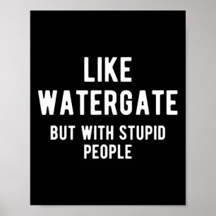 Poster Camiseta Trump Ucrânia Como Watergate Mas Com Estú