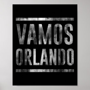 Poster Camiseta Vamos Orlando Soccer