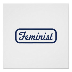 Pôster Camiseta Vintage Feminista Poder Feminino Presente