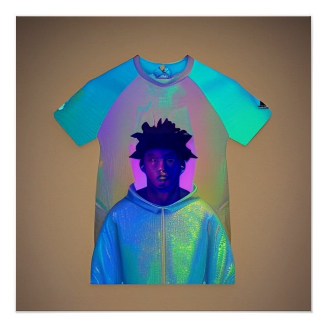 Pôster Camiseta y chico (Frente)