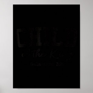Poster Camisetas Cristãs Mulheres Homens Filho Do Rei Ado