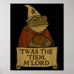 Poster Camisetas De Memória Engraçadas Foi O Senhor Do Ti