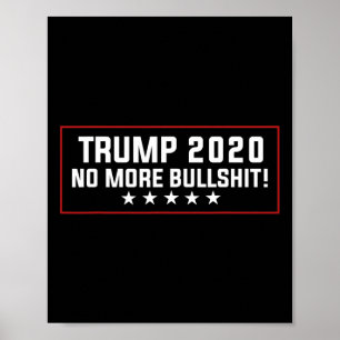 Poster Camisetas Donald Trump - Trump Sem Mais Mentiras