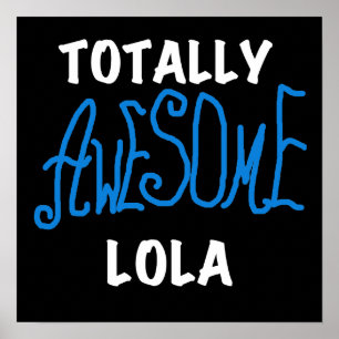 Pôster Camisetas e presentes totalmente incríveis de Lola