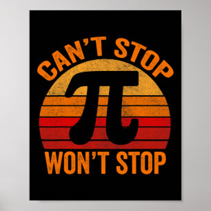 Poster Camisetas engraçadas do Dia do Pi1