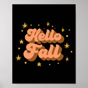 Poster Camisetas Gráficas de Queda - Alô Queda