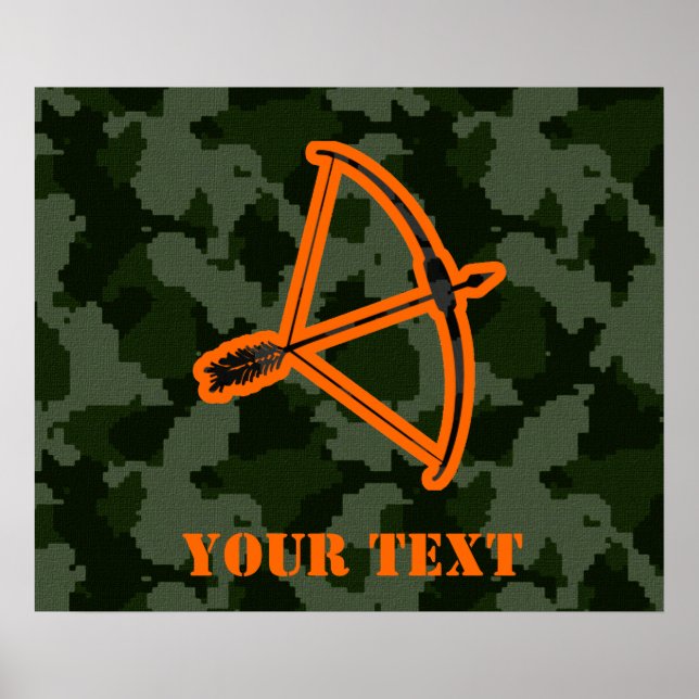 Pôster Camo Archery (Frente)