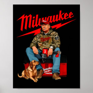 Poster Camo Hunting Season Dog Hunt