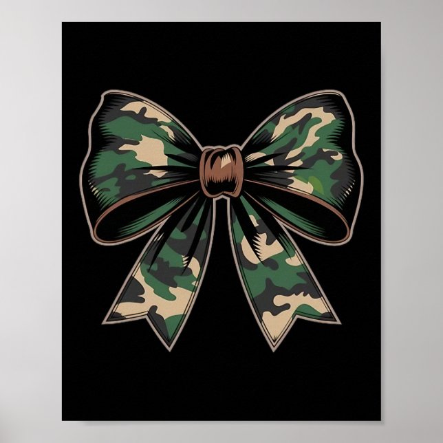 Poster Camouflage Arco Camo Camo Coquette Arco Hunting (Frente)