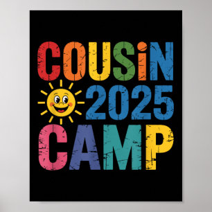 Poster Camp 2025 Camisa - Sindicato Colorido Da Família S