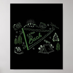 Poster Camp Bach Adventure Festa de solteira