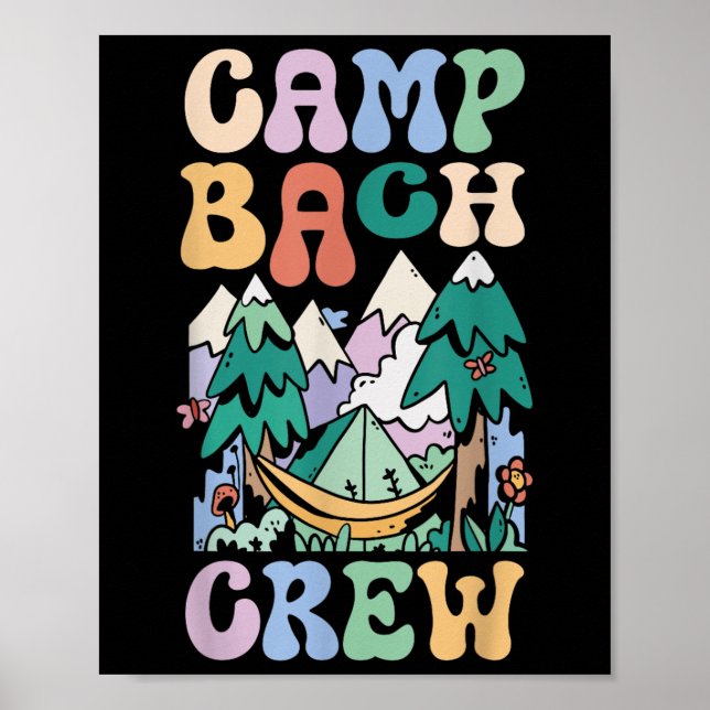 Poster Camp Bachelorette Camp Bach C (Frente)