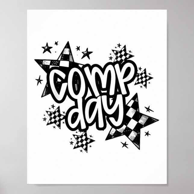 Poster Camp Comp Day Chep Season Cheerhead Compe (Frente)