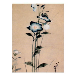Pôster Campainha chinesa, Hokusai Ukiyo-e