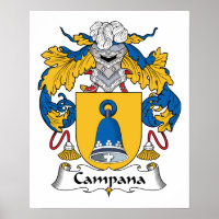 Campana Family Crest