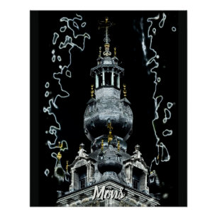 Pôster Campanário de Mons