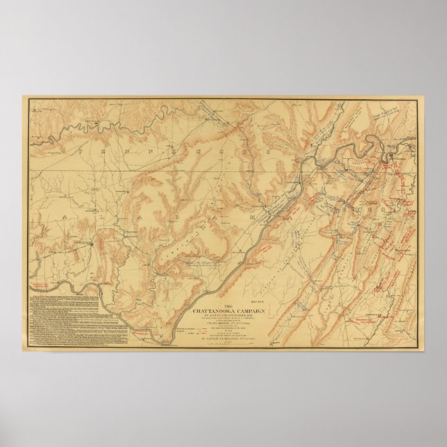 Pôster Campanha Chattanooga (Frente)