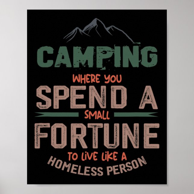 Poster Campanha Onde Passa Um Pequeno Sinal De Fortuna Ca (Frente)