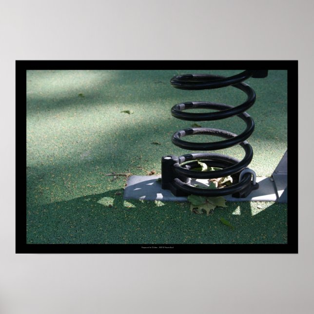 Poster Campanha para crianças 16 Primavera de metal (Frente)