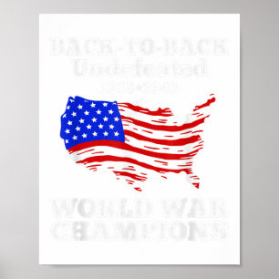 Poster Campeão da Segunda Guerra Mundial Invencível 4 De