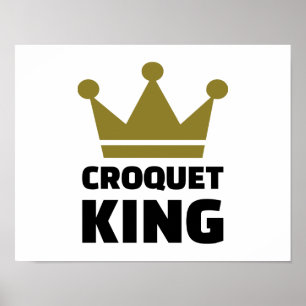 Pôster Campeão do rei do Croquet