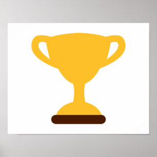 Poster Campeão do troféu do copo