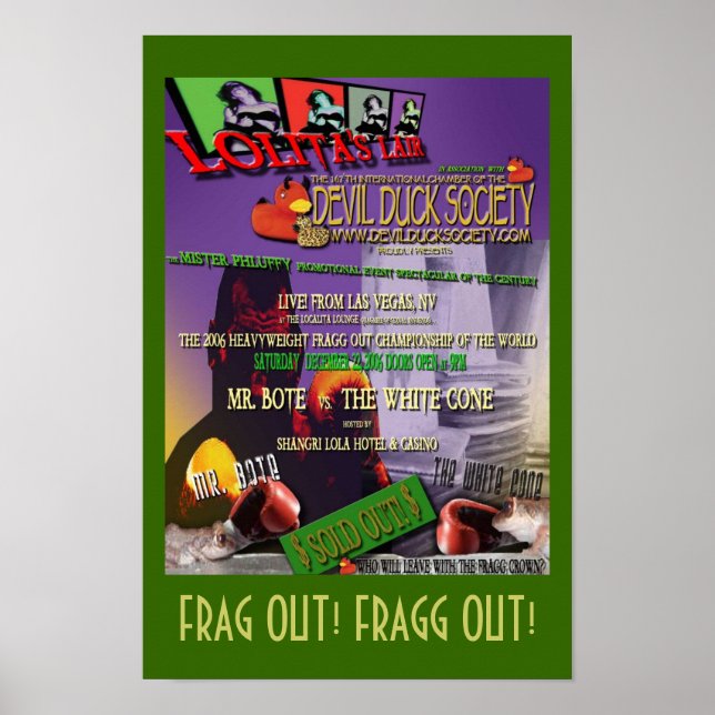 POSTER CAMPEONATO DE PESO PESADO DO MUNDO DE 2006 (Frente)