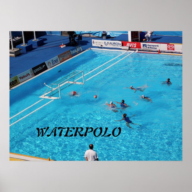 PÔSTER CAMPEONATO MUNDIAL DE NADAÇÃO ROMA 2009 (Frente)