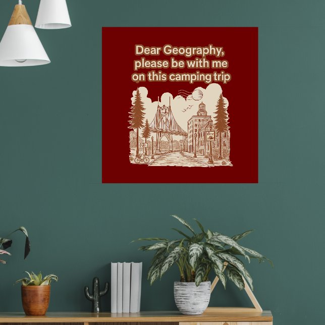 Poster campista (Sala de Estar 1)