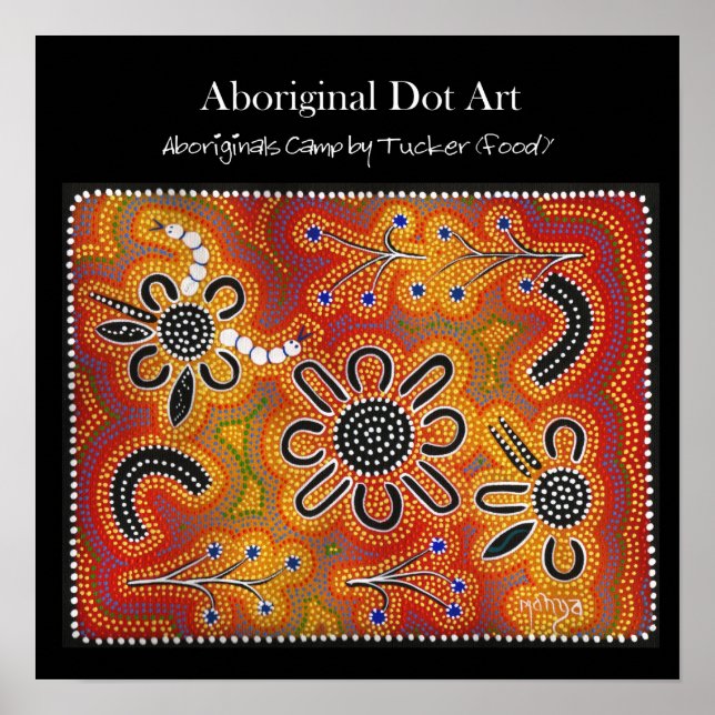 Pôster Campo de aborígines de Tucker (comida) (Frente)