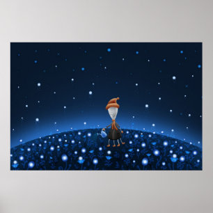Poster Campo de estrela